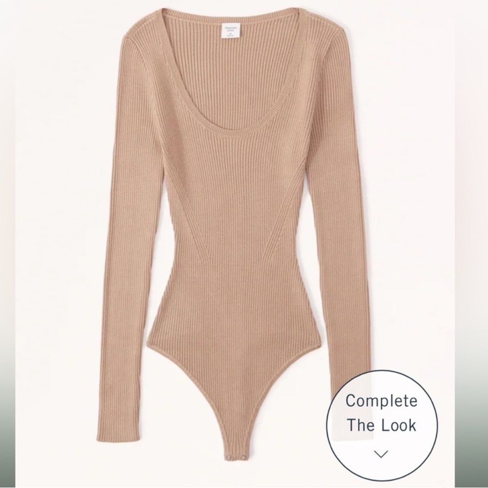 Abercrombie Scoopneck Sweater Bodysuit xs